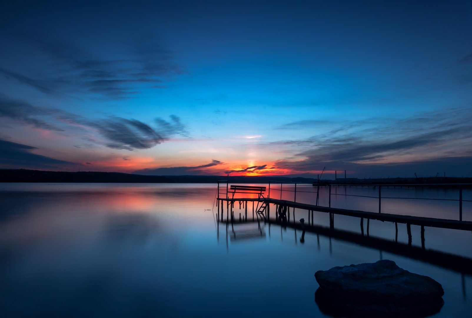 blue hour photography long exposure sunset 