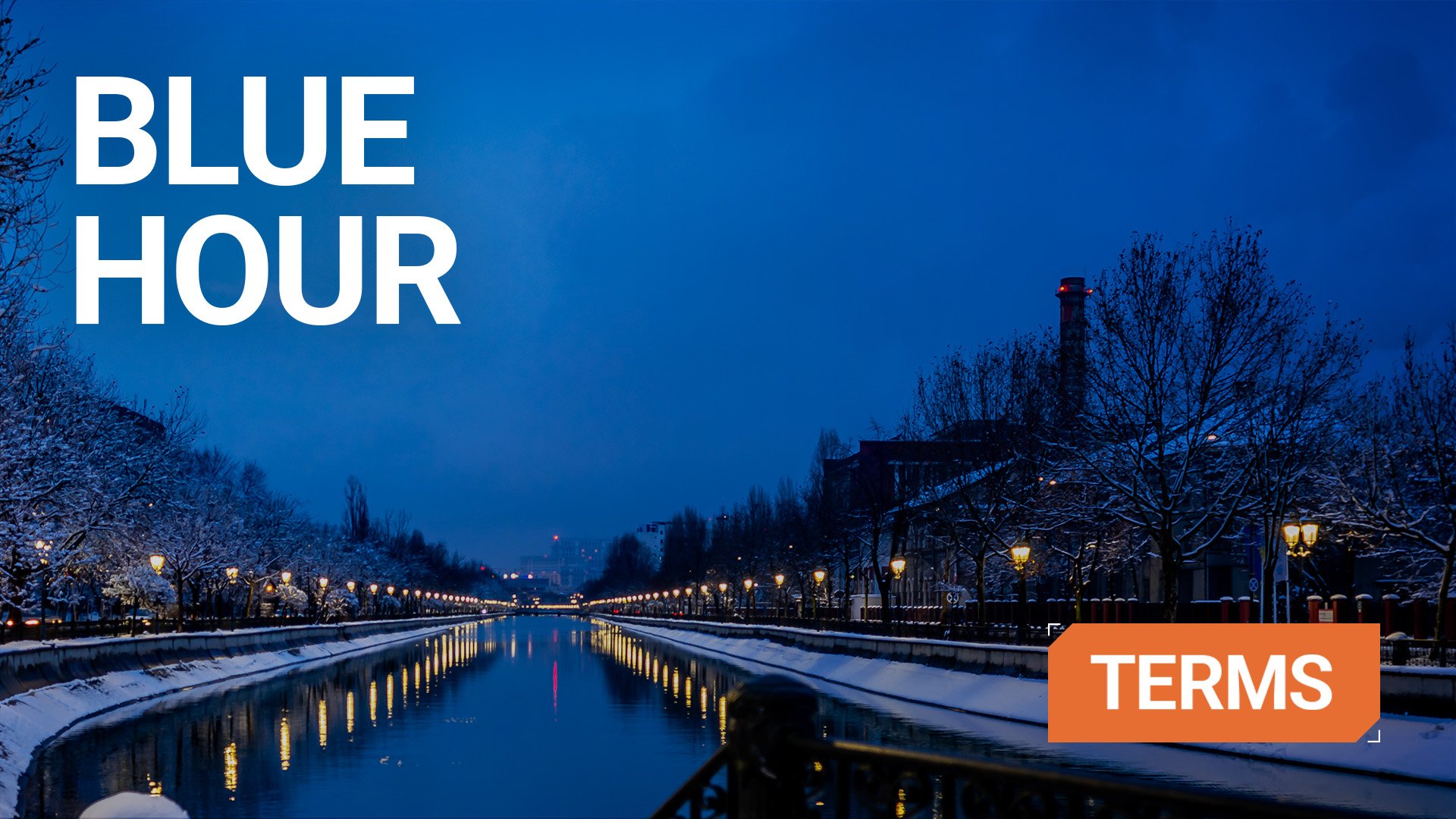 blue hour photography cover