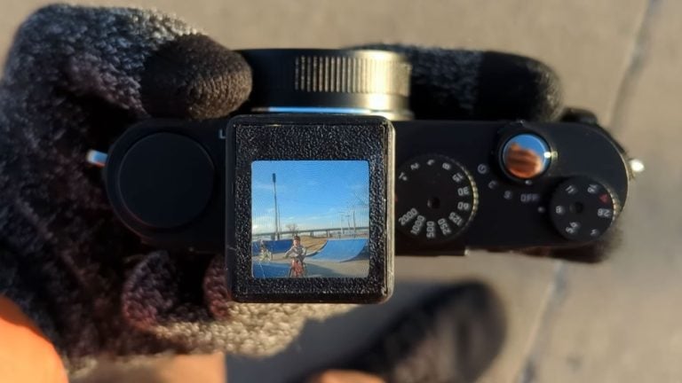 DIY Waist-Level Viewfinder