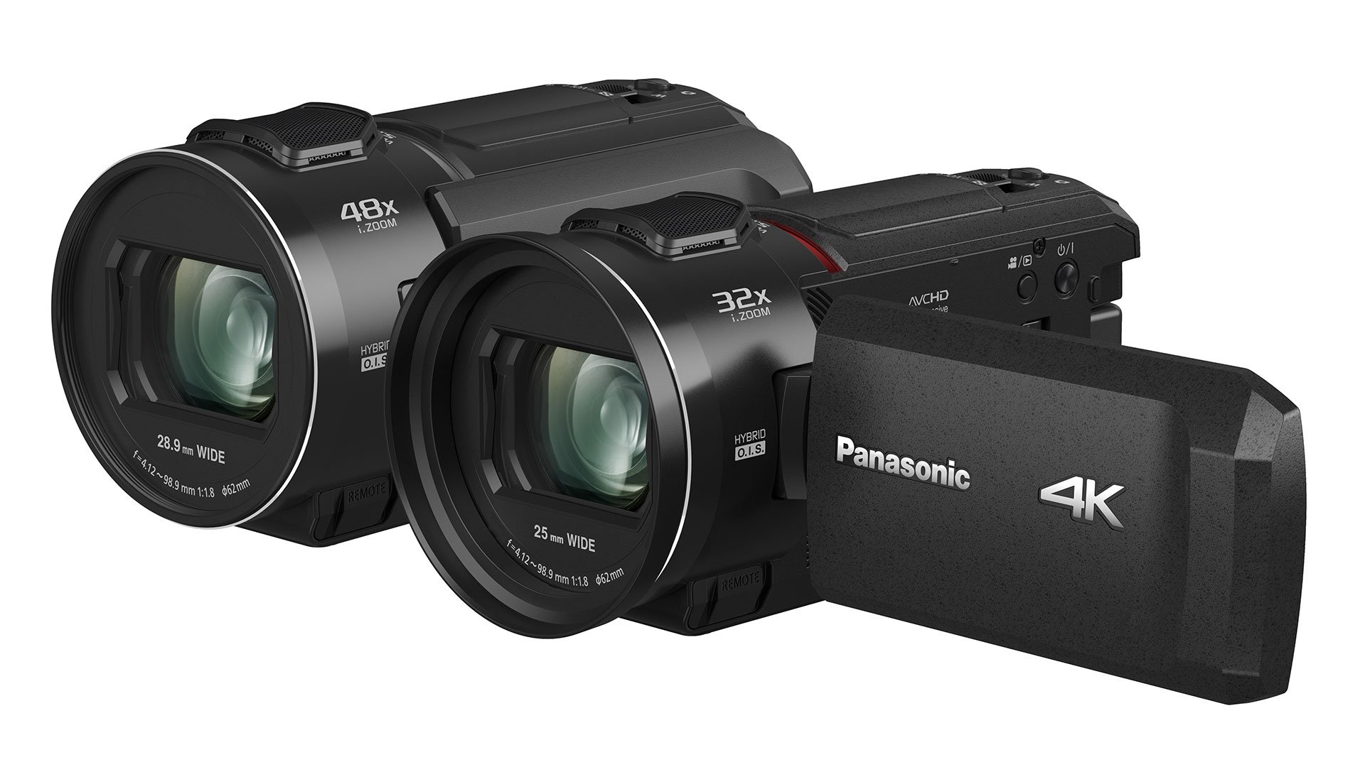 Panasonic HC-VX3 and HC-V900 Camcorders