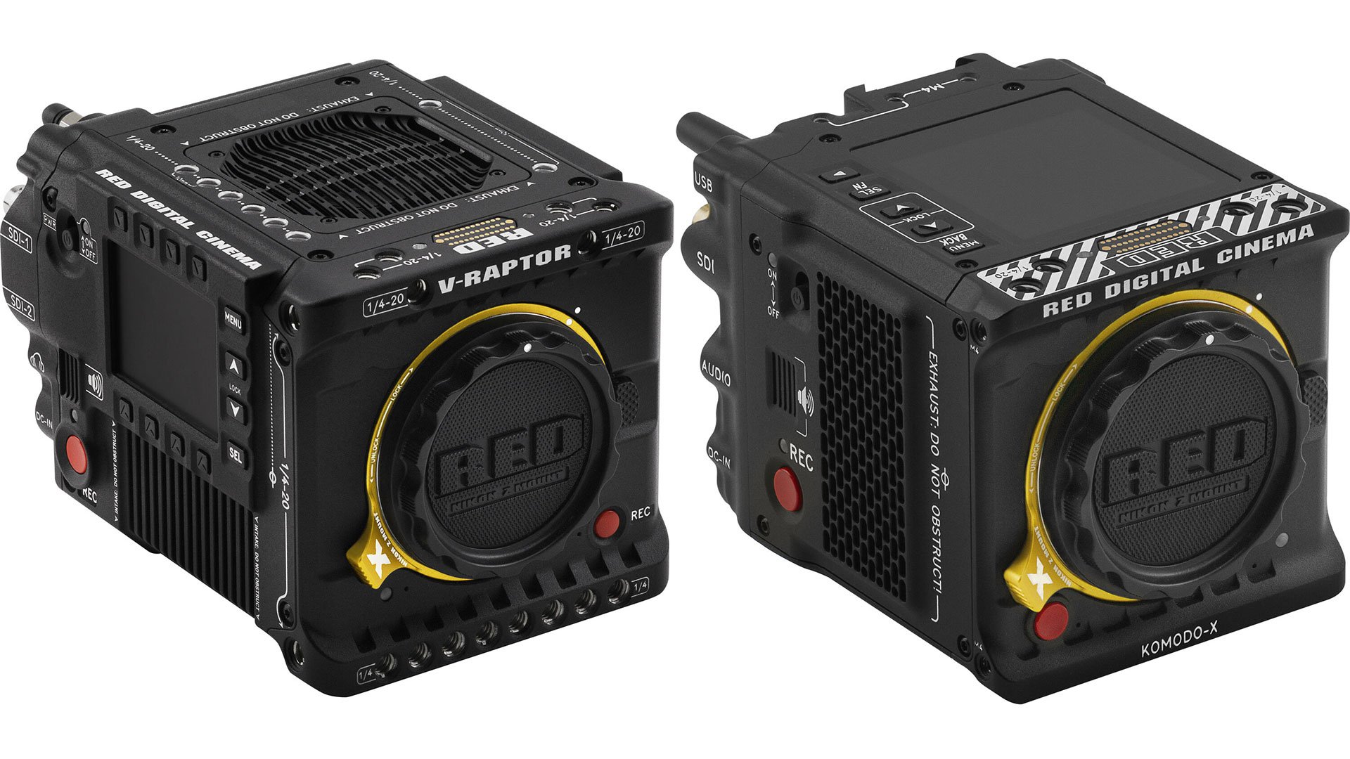 RED V-Raptor [X] and Komodo-X for Nikon Z Mount